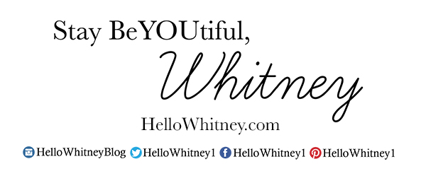 Hello Whitney signature