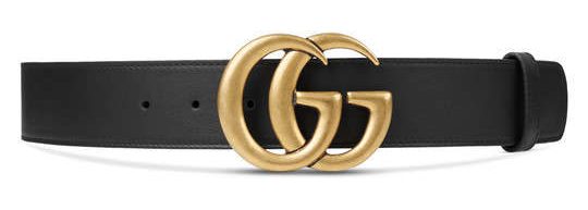 this black gucci belt is one of my top 5 essential belts