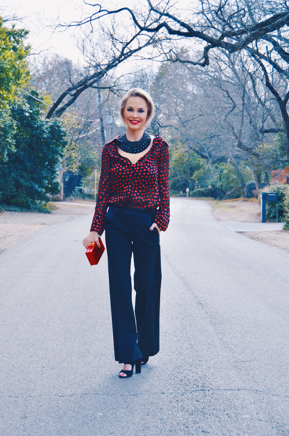 this heart shirt has a heart-shaped neckline, the perfect imagery for empaths