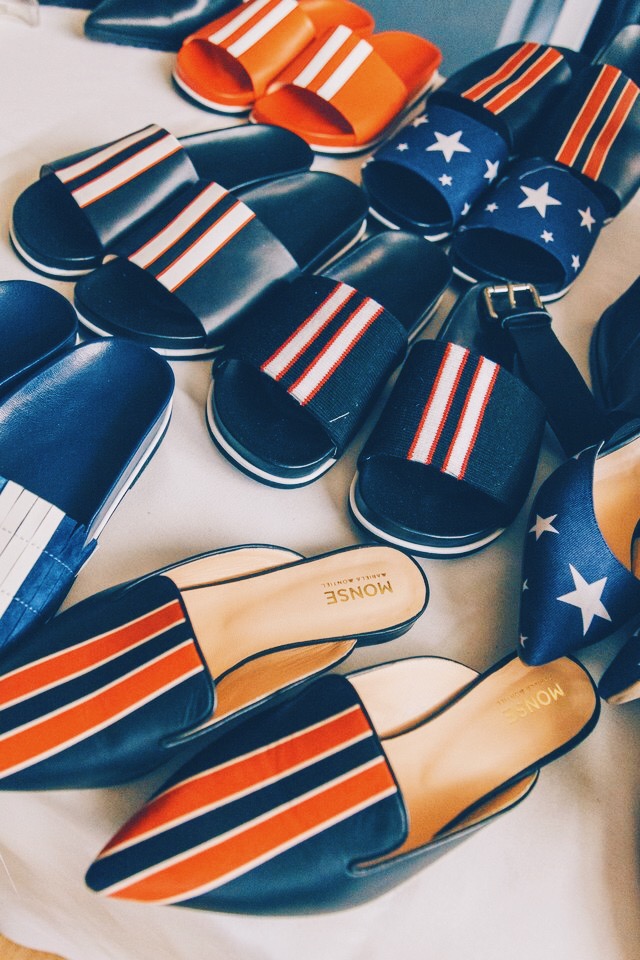 red white and blue americana shoes