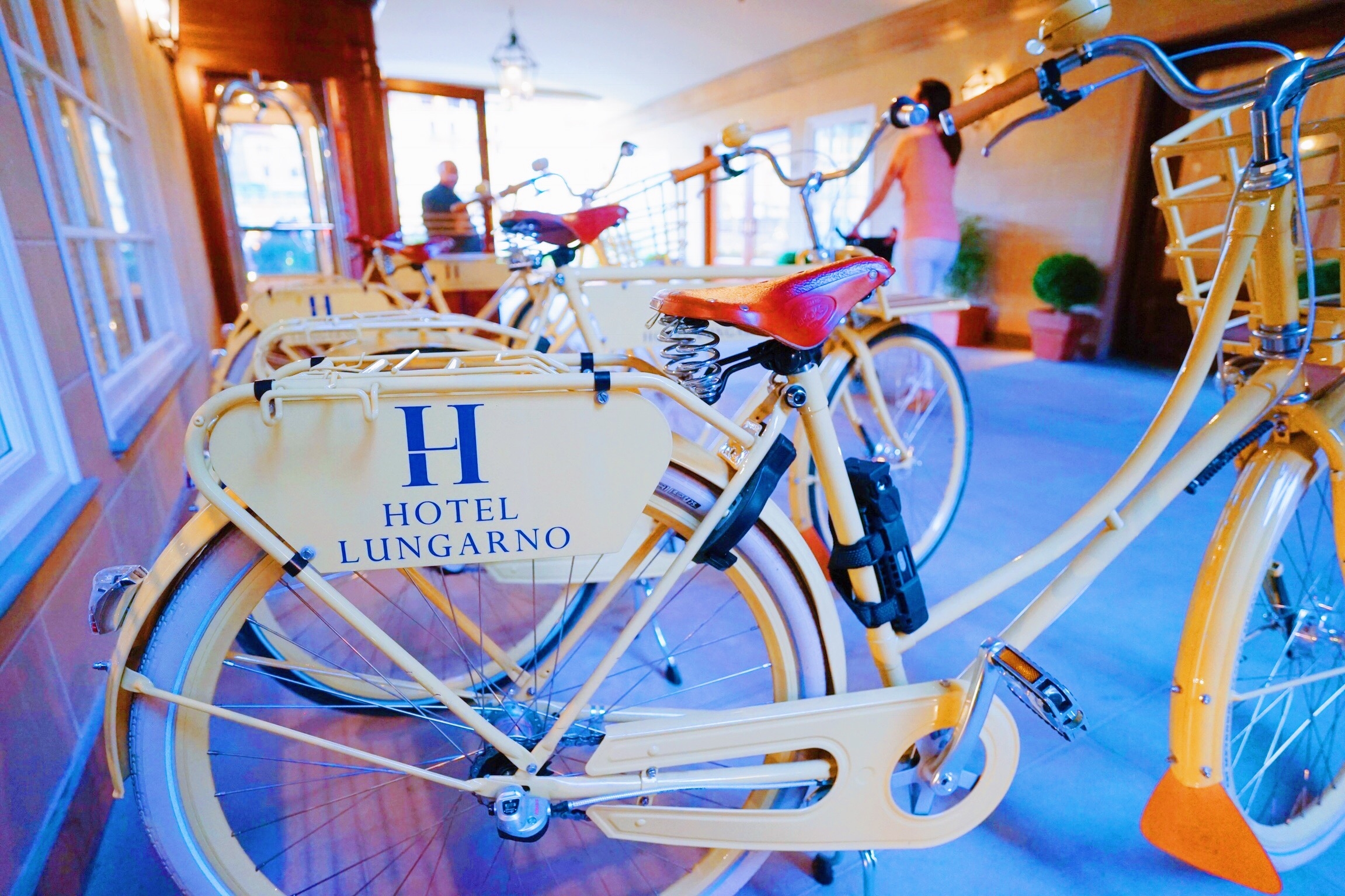 bikes at hotel lungarno in florence