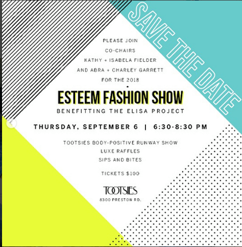 esteem fashion show invitation