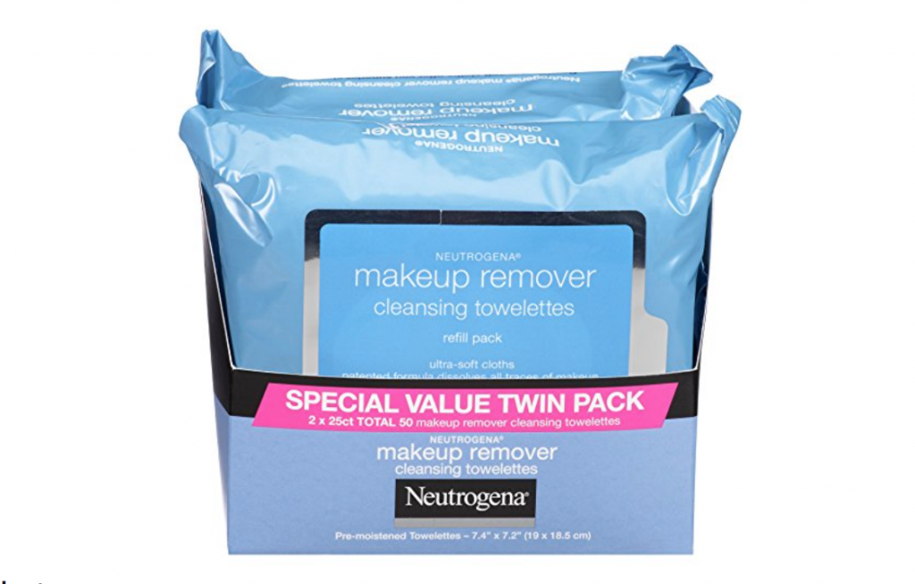 Neutrogena Makeup Wipes for removing makeup