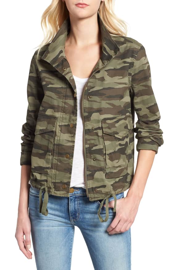 Nordstrom camo jacket under $100