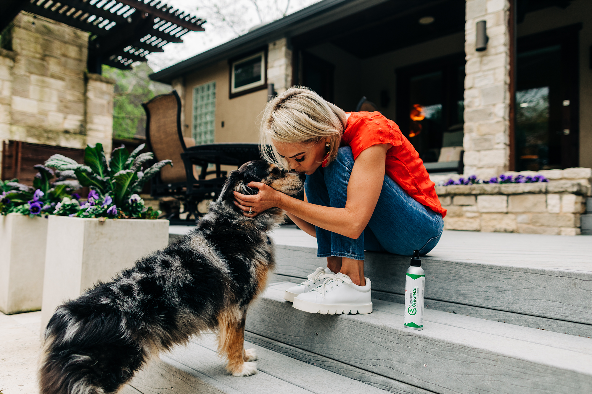 Cedarcide allows me to take care of my beautiful Australian shepherd