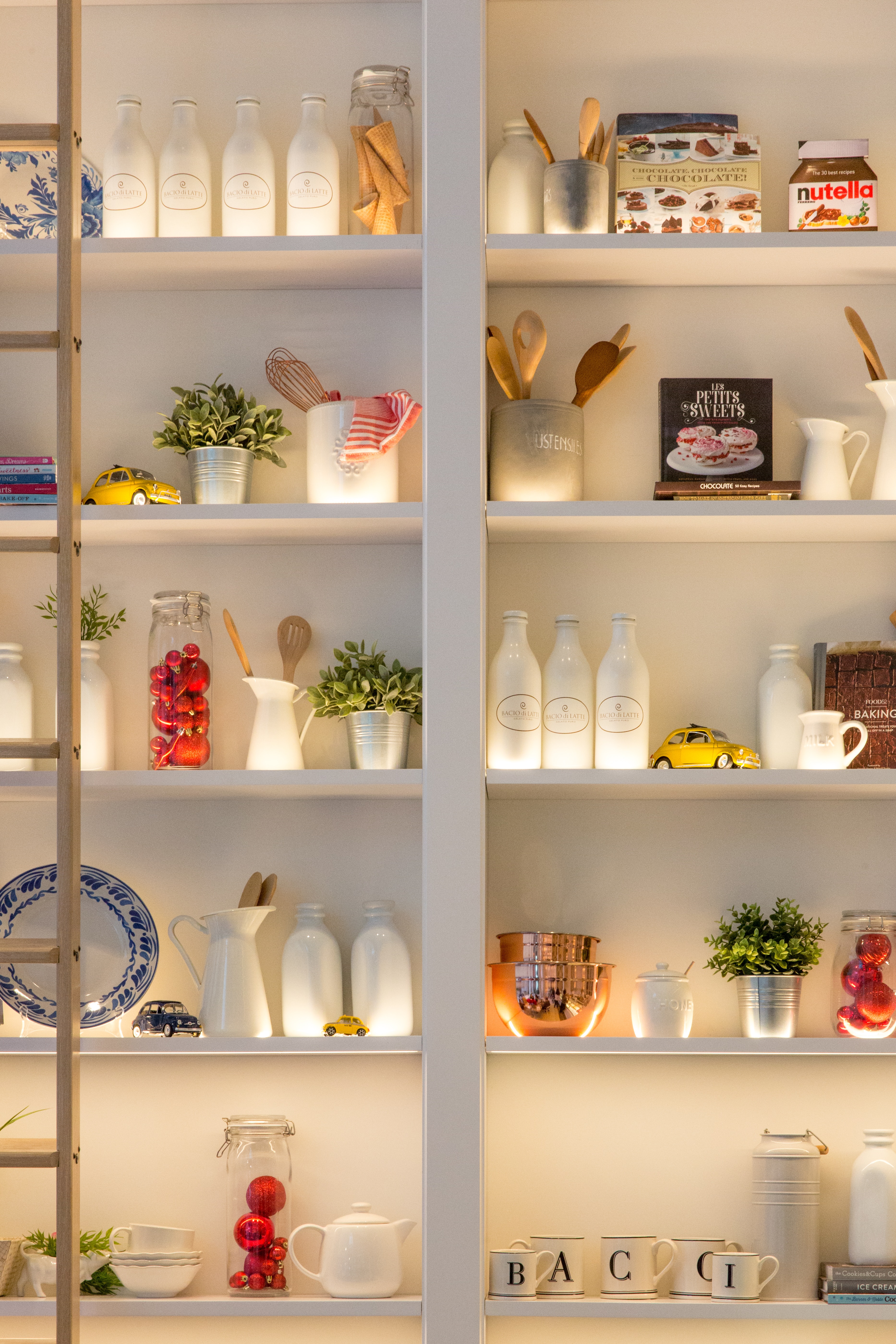 beautiful, organized pantry design