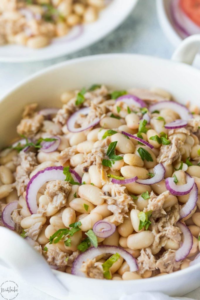 tuna and white bean salad